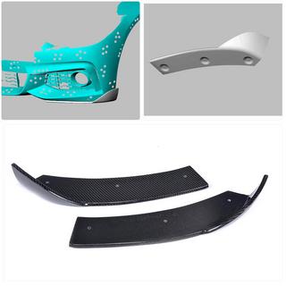 Nakładki Flap na Zderzak Przedni (do M-Sport, Carbon) BMW 4 Series F32/F33/F36 2012-2020 zdjęcia 2