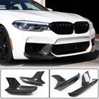 BMW Seria 5 G30/G31 2017–2023 Nakładki Flap na Zderzak Przedni (do M5 F90 2017-2020, Carbon) zdjęcia 1