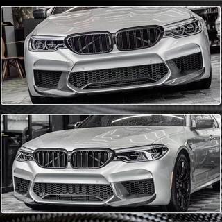 Nakładki Flap na Zderzak Przedni (do M5 F90 2017-2020, Carbon) BMW Seria 5 G30/G31 2017–2023 zdjęcia 4