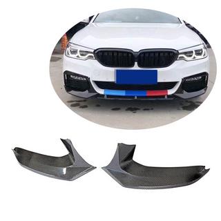 Nakładki na przedni zderzak Flap V1 do M-Sport 2017-2020 Carbon BMW Seria 5 G30/G31 2017–2023 zdjęcia 1