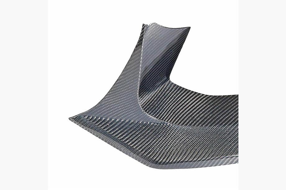 BMW Seria 5 G30/G31 2017–2023 Nakładki na przedni zderzak Flap V1 do M-Sport 2017-2020 Carbon Zdjęcia 4