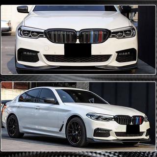 Nakładki na przedni zderzak Flap V3 do M-Sport 2017-2020 Carbon BMW Seria 5 G30/G31 2017–2023 zdjęcia 4