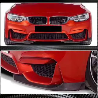 Nakładka na przedni zderzak Flap V1 (do F80, Carbon) zdjęcia 3