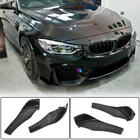 BMW 4 Series F32/F33/F36 2012-2020 Nakładka na przedni zderzak Flap V1 (do F82/F83, Carbon) zdjęcia 1
