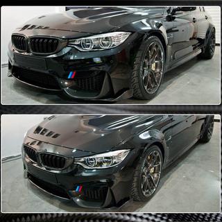 Nakładka na przedni zderzak Flap V1 (do F82/F83, Carbon) BMW 4 Series F32/F33/F36 2012-2020 zdjęcia 4