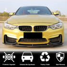 BMW 4 Series F32/F33/F36 2012-2020 Nakładki Flap na Przedni Zderzak Carbon V5 (do F82/F83) zdjęcia 8