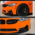 BMW 4 Series F32/F33/F36 2012-2020 Nakładki Flap na Przedni Zderzak Carbon V5 (do F82/F83) zdjęcia 9