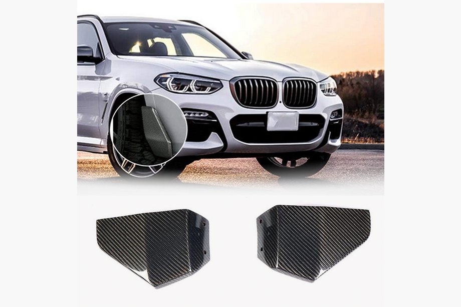 BMW X3 G01 2018- Nakładki na przedni zderzak Flap (do oryginalnego M-Sport 2018-2021, Carbon) Image