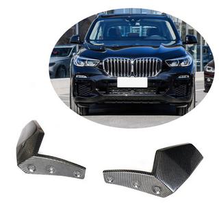 Flapy Zderzaka Przedniego (2018-2022, Włókno Węglowe) BMW X5 G05 2019–2026 zdjęcia 1