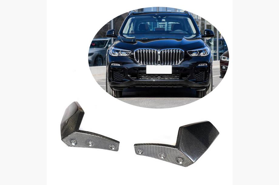 BMW X5 G05 2019–2026 Flapy Zderzaka Przedniego (2018-2022, Włókno Węglowe) Image
