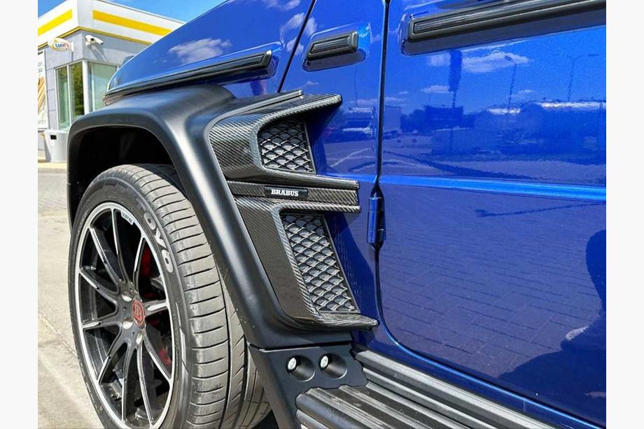 Mercedes G class W463 2018-2024 Wstawki karbonowe do body kitu BRB Image