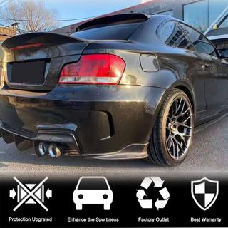 Nakładki Flap na tylny zderzak (do E82 1M, Carbon) BMW 1 Series E81/E82/E87/E88 2004-2011 zdjęcia 2