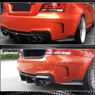 Nakładki Flap na tylny zderzak (do E82 1M, Carbon) BMW 1 Series E81/E82/E87/E88 2004-2011 zdjęcia 3