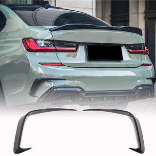 Nakładki Flap na tylny zderzak (do M-Sport 2018-2022, Carbon) BMW 3 Series G20/G21 2018- zdjęcia 1
