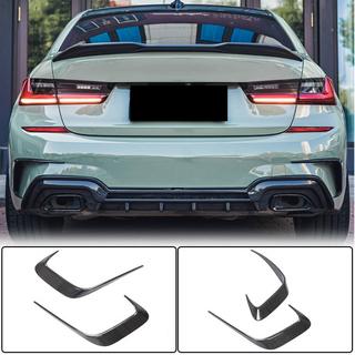 Nakładki Flap na tylny zderzak (do M-Sport 2018-2022, Carbon) BMW 3 Series G20/G21 2018- zdjęcia 2