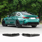 BMW 3 Series G20/G21 2018- Nakładka na tylny zderzak Flap V1 (do G80, Carbon) zdjęcia 1