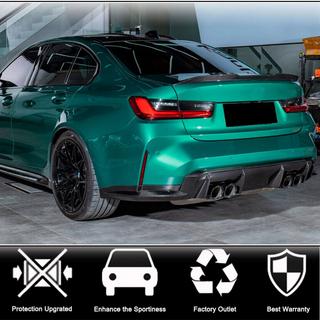 Nakładka na tylny zderzak Flap V3 (do G80, Carbon) BMW 3 Series G20/G21 2018- zdjęcia 2