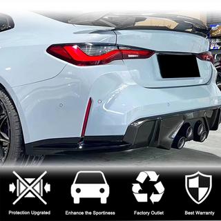 Nakładki na tylny zderzak Flap V1 (do G82/G83) BMW 4 Series G22/23/26 2020- zdjęcia 2
