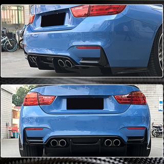 Nakładka na tylny zderzak Flap (do F80, Carbon) BMW 3 Series F30/F31 2012-2019 zdjęcia 4