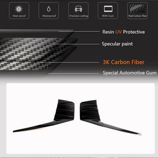 Splittery tylnego zderzaka V2 (do G87, Carbon) zdjęcia 4