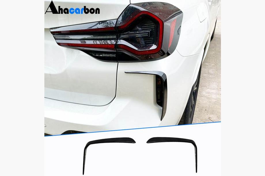 BMW X3 G01 2018- Nakładki na Tylny Zderzak Flap ABS (do M-Sport 2021+) Image