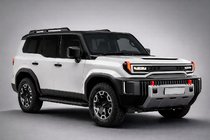 Toyota Land Cruiser Prado 250 2023- Relingi dachowe OEM czarne (aluminium) zdjęcia 5
