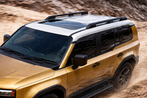Toyota Land Cruiser Prado 250 2023- Relingi dachowe OEM czarne (aluminium) zdjęcia 3