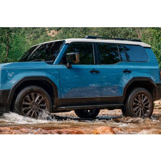 Relingi dachowe OEM czarne (aluminium) Toyota Land Cruiser Prado 250 2023- zdjęcia 4