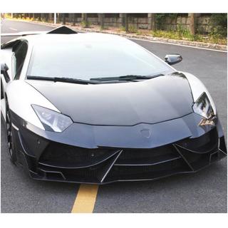 Nakładki na przedni zderzak Lip z karbonu Lamborghini Aventador 2011-2022 zdjęcia 2