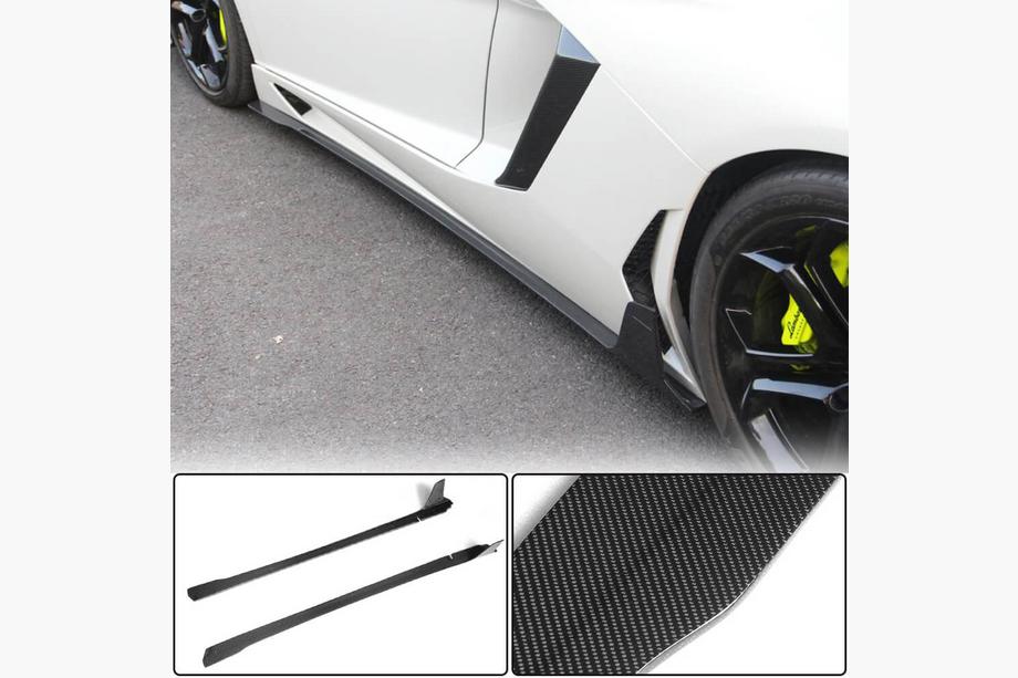 Lamborghini Aventador 2011-2022 Nakładki na Progi (Carbon) Image