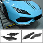 Lamborghini Huracan 2014- Flapy Zderzaka Przedniego V1 Carbon zdjęcia 6