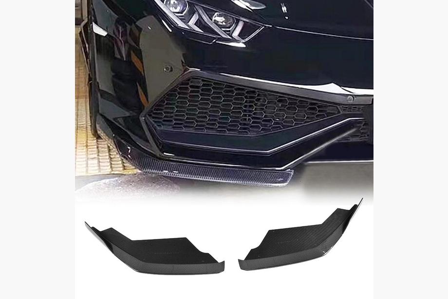 Lamborghini Huracan 2014- Flapy Zderzaka Przedniego V1 Carbon Image