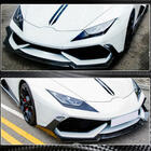 Lamborghini Huracan 2014- Nakładka na przedni zderzak Lip V1 (Dry Carbon) zdjęcia 5
