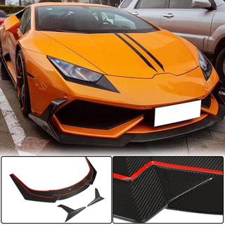Nakładka na przedni zderzak Lip V1 (Dry Carbon) Lamborghini Huracan 2014- zdjęcia 2