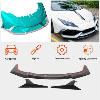 Nakładka na przedni zderzak Lip V1 (Dry Carbon) Lamborghini Huracan 2014- zdjęcia 3