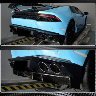 Dyfuzor Tylnego Zderzaka V1 (Carbon) zdjęcia 4