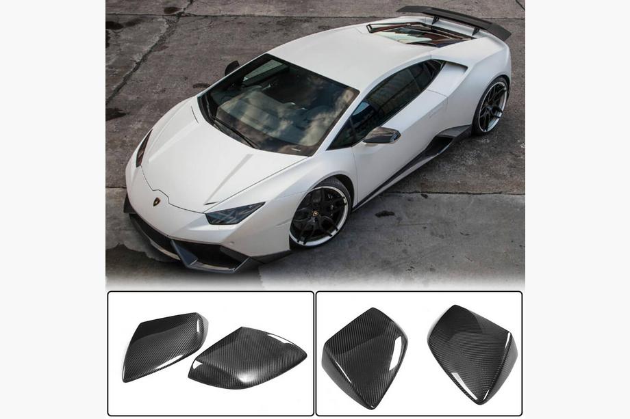Lamborghini Huracan 2014- Nakładki na Lusterka z Włókna Węglowego Image