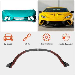Nakładka na przedni zderzak Lip V2 (Carbon) Lamborghini Huracan 2014- zdjęcia 2