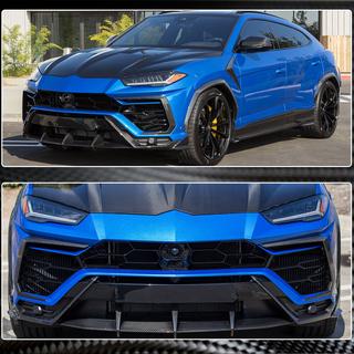 Nakładki Flap na Przedni Zderzak (Dry Carbon) Lamborghini Urus 2018- zdjęcia 4
