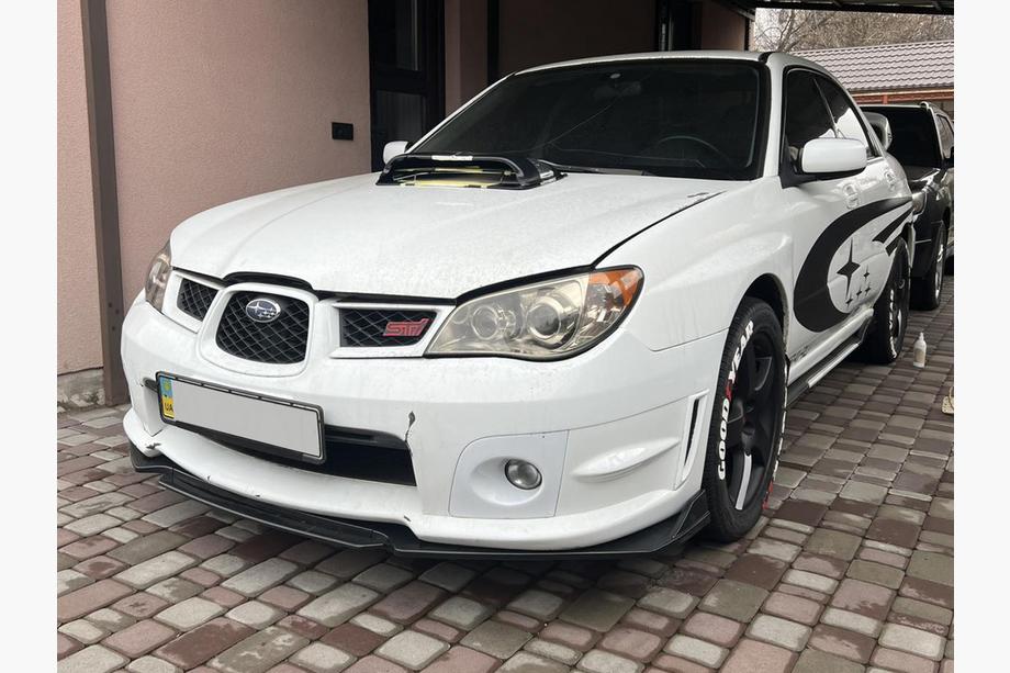Subaru Impreza 2000-2007 Przedni splitter Niken Black (ABS) Zdjęcia 5