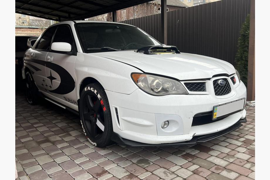 Subaru Impreza 2000-2007 Przedni splitter Niken Black (ABS) Zdjęcia 6