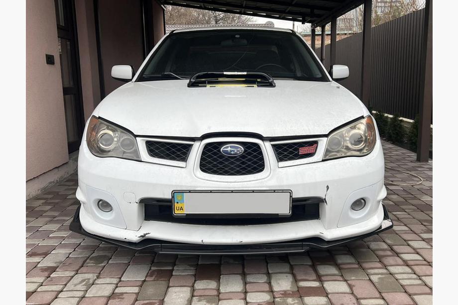 Subaru Impreza 2000-2007 Przedni splitter Niken Black (ABS) Zdjęcia 4