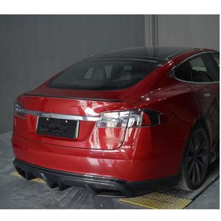 Dyfuzor Tylny V1 (2012-2016, Carbon) Tesla Model S 2012– zdjęcia 2