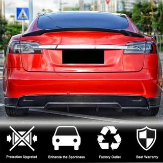 Dyfuzor Tylny V1 (2016-2021, Carbon) Tesla Model S 2012– zdjęcia 2