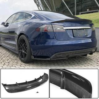 Dyfuzor Tylny V2 (2016-2021, Carbon) Tesla Model S 2012– zdjęcia 1