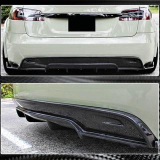 Dyfuzor Tylny V2 (2016-2021, Carbon) Tesla Model S 2012– zdjęcia 4