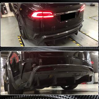 Dyfuzor tylnego zderzaka (2015-2021, Carbon) zdjęcia 4