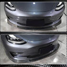 Tesla Model 3 2017- Nakładka na Przedni Zderzak Lip V2 (2017-2023, Carbon) zdjęcia 4