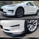 Tesla Model 3 2017- Nakładka na Przedni Zderzak Lip V5 (2017-2023, Carbon) zdjęcia 3
