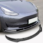 Tesla Model 3 2017- Nakładka na przedni zderzak Lip ABS V8 (2017-2019) zdjęcia 1